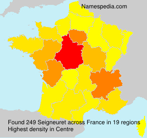 Surname Seigneuret in France Surname Seigneuret in France