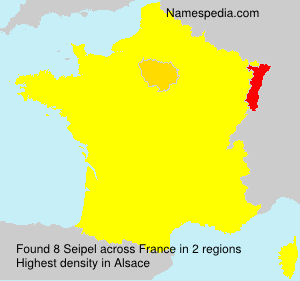 Surname Seipel in France Surname Seipel in France