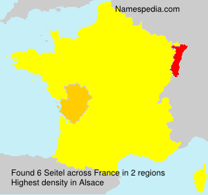 Surname Seitel in France Surname Seitel in France