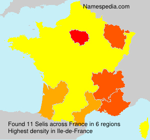Surname Selis in France Surname Selis in France