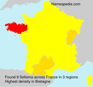 Surname Sellama in France Surname Sellama in France