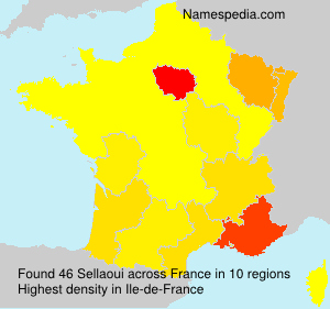 Surname Sellaoui in France Surname Sellaoui in France