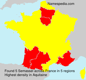 Surname Semassel in France Surname Semassel in France