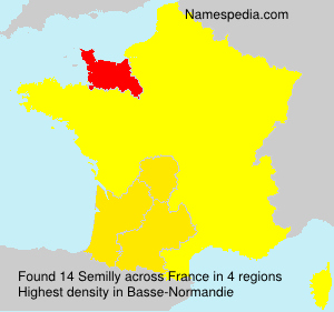 Surname Semilly in France Surname Semilly in France