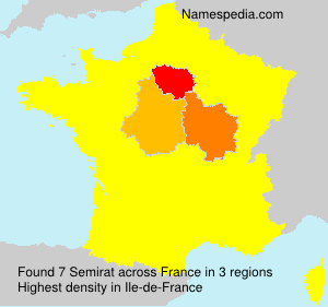 Surname Semirat in France Surname Semirat in France