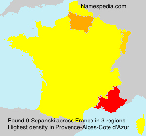Surname Sepanski in France Surname Sepanski in France