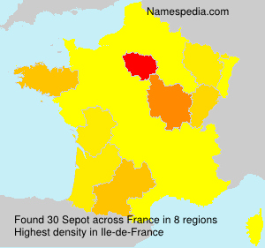 Surname Sepot in France Surname Sepot in France