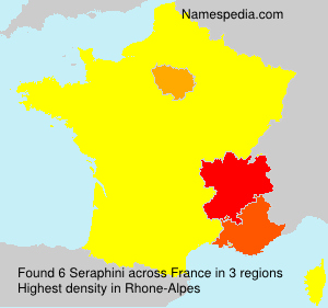 Surname Seraphini in France