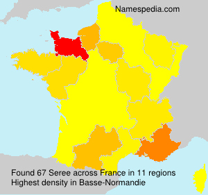 Surname Seree in France Surname Seree in France