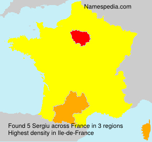 Surname Sergiu in France Surname Sergiu in France