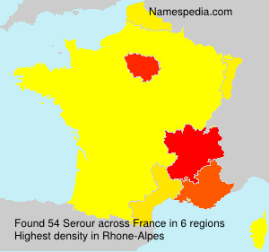 Surname Serour in France Surname Serour in France