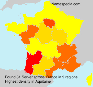 Surname Server in France Surname Server in France