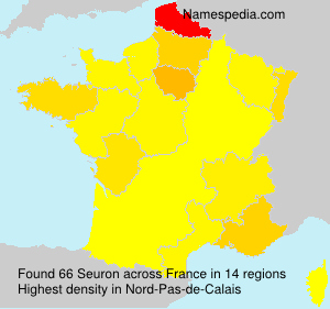 Surname Seuron in France Surname Seuron in France