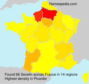 Surname Sevelin in France Surname Sevelin in France