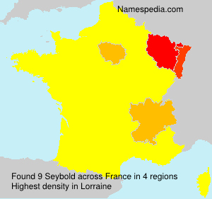 Surname Seybold in France Surname Seybold in France