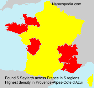 Surname Seyfarth in France Surname Seyfarth in France