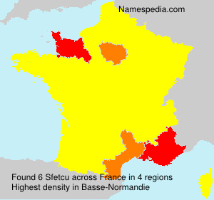 Surname Sfetcu in France Surname Sfetcu in France