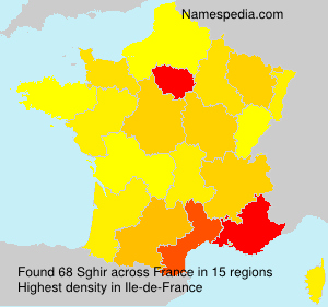 Surname Sghir in France Surname Sghir in France