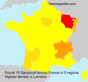 Surname Sgrazzutti in France Surname Sgrazzutti in France