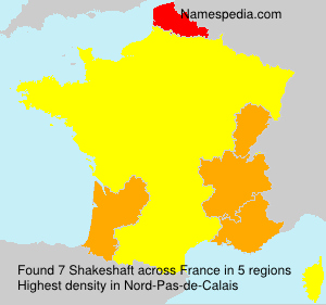 Surname Shakeshaft in France Surname Shakeshaft in France