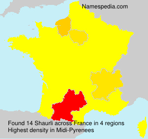 Surname Shaurli in France Surname Shaurli in France