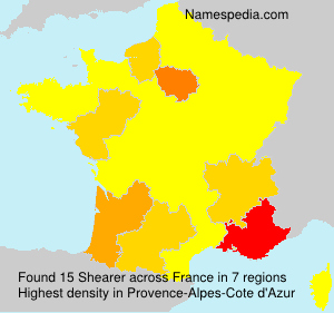 Surname Shearer in France Surname Shearer in France
