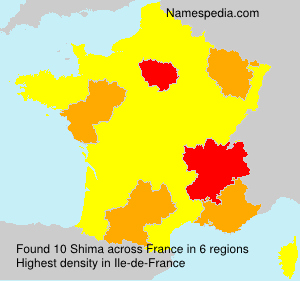 Surname Shima in France Surname Shima in France