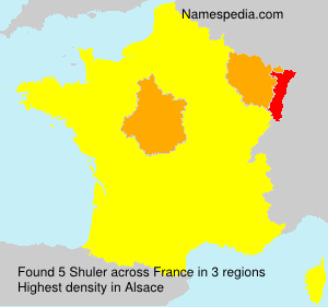 Surname Shuler in France Surname Shuler in France