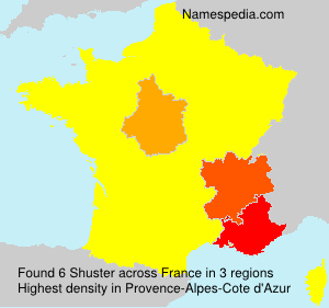 Surname Shuster in France Surname Shuster in France