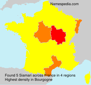 Surname Siamari in France Surname Siamari in France