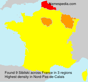 Surname Sibilski in France Surname Sibilski in France
