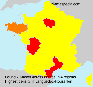 Surname Sibson in France Surname Sibson in France