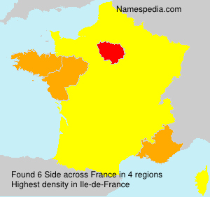 Surname Side in France Surname Side in France