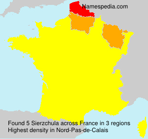 Surname Sierzchula in France Surname Sierzchula in France