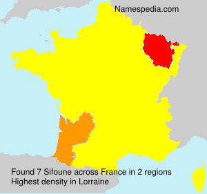 Surname Sifoune in France Surname Sifoune in France
