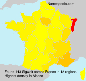Surname Sigwalt in France Surname Sigwalt in France