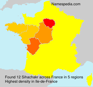 Surname Sihachakr in France Surname Sihachakr in France