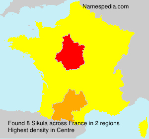 Surname Sikula in France Surname Sikula in France