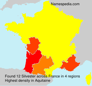 Surname Silvester in France Surname Silvester in France