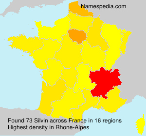 Surname Silvin in France Surname Silvin in France