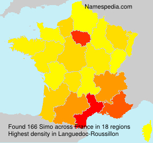Surname Simo in France Surname Simo in France