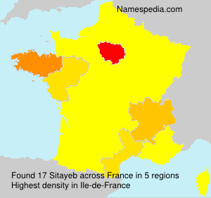 Surname Sitayeb in France Surname Sitayeb in France