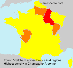 Surname Sitcharn in France Surname Sitcharn in France