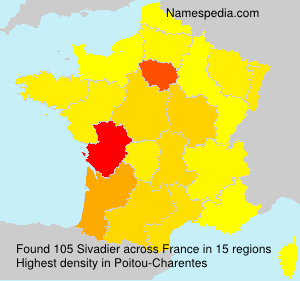 Surname Sivadier in France Surname Sivadier in France