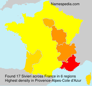 Surname Sivieri in France Surname Sivieri in France