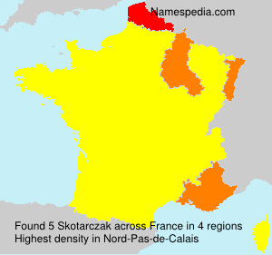 Surname Skotarczak in France