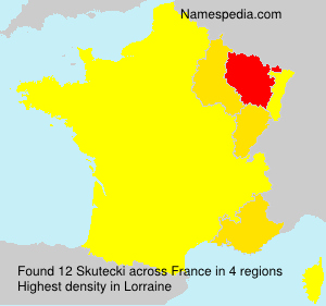 Surname Skutecki in France