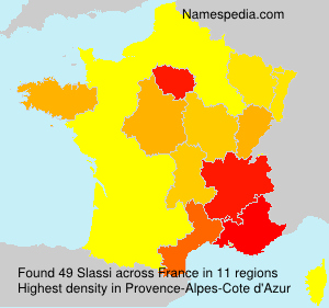 Surname Slassi in France Surname Slassi in France