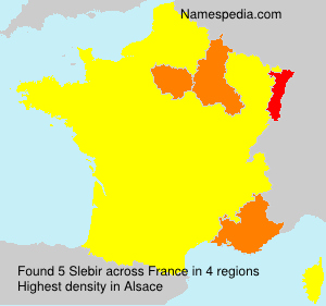 Surname Slebir in France Surname Slebir in France
