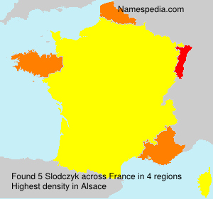 Surname Slodczyk in France Surname Slodczyk in France